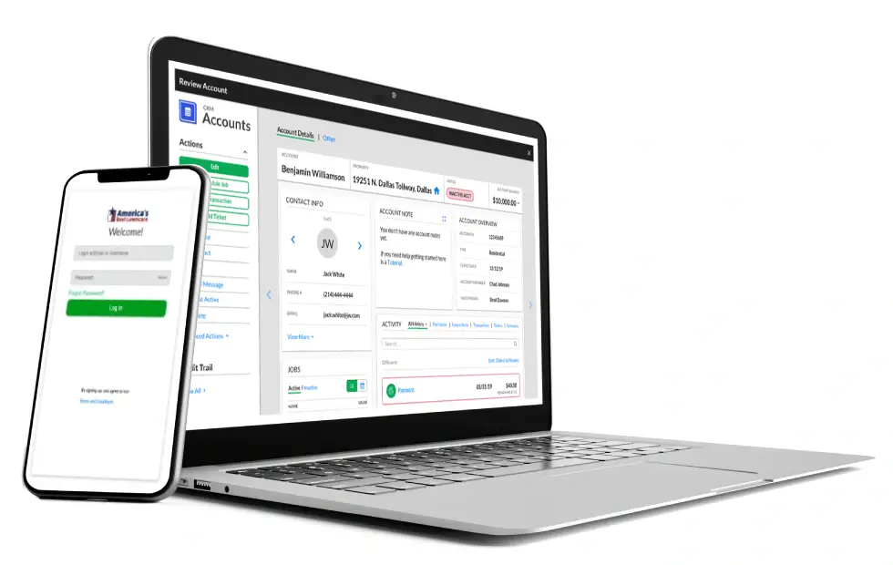 American lawn-service autopilot